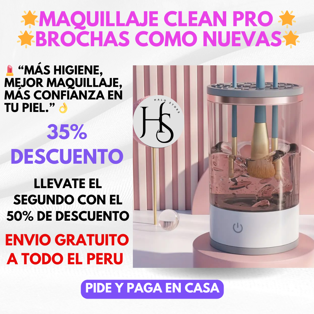 🌟💜MakeUp Clean Pro – Brochas como Nuevas💜🌟