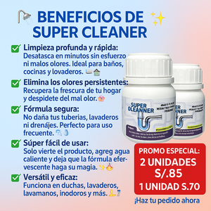 🧴 Super Cleaner 💥 Limpieza profunda, rápida y segura 💧