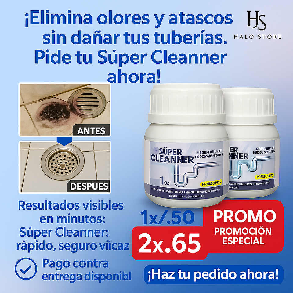 🧴 Super Cleaner 💥 Limpieza profunda, rápida y segura 💧