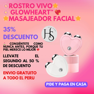 🌸Rostro Vivo🌟Masajeador Facial🌸 GlowHeart™ 💖